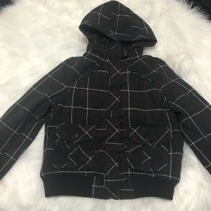 Plaid bomber jacket never worn